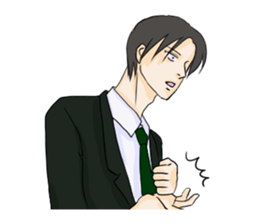 Tsundere seniors sticker #8732922