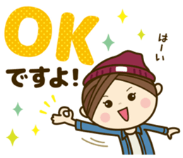 Ladies' respect language sticker 2 sticker #8733613