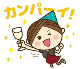 Ladies' respect language sticker 2 sticker #8733643