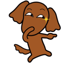 Sarcasm dog 4 sticker #8733838