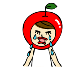 An Apple Girl sticker #8735577