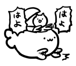 Hello from the seal sticker #8736392