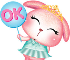 Princess Bunny sticker #8736470