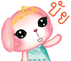 Princess Bunny sticker #8736489