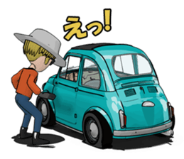 Very cute car! sticker #8737349