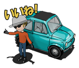 Very cute car! sticker #8737356