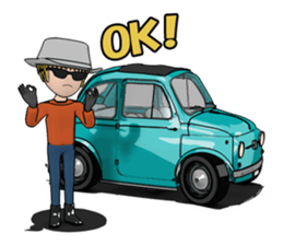 Very cute car! sticker #8737360