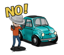 Very cute car! sticker #8737361