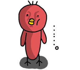 Love of healing red chick passion sticker #8737487