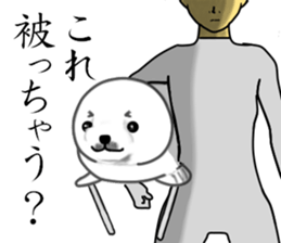 a man called AZARASHI sticker #8737765