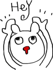 The bears name is zucchini sticker #8738193