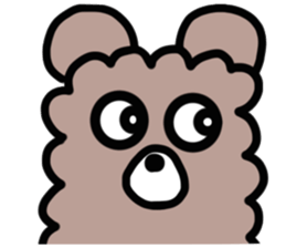 mocomoco Bear sticker #8738259
