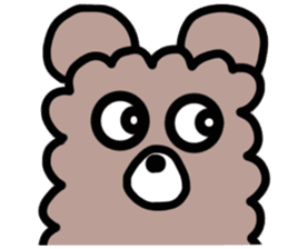 mocomoco Bear sticker #8738259