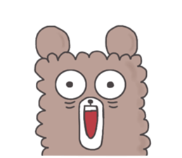 mocomoco Bear sticker #8738275