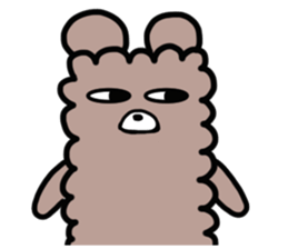mocomoco Bear sticker #8738281