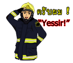 Firefighters Thailand Fanclub Vol.4 sticker #8739005