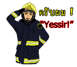 Firefighters Thailand Fanclub Vol.4 sticker #8739005