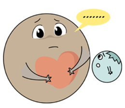 A Love Letter From Pluto sticker #8739091