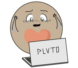 A Love Letter From Pluto sticker #8739107