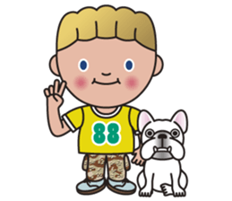 HARRY and NOOY (A Boy and His Dog) sticker #8739130