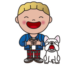 HARRY and NOOY (A Boy and His Dog) sticker #8739131