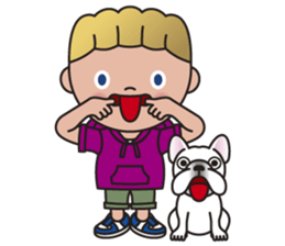 HARRY and NOOY (A Boy and His Dog) sticker #8739133