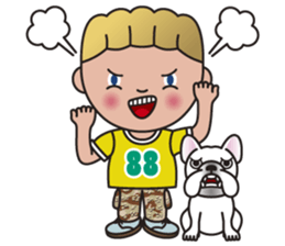 HARRY and NOOY (A Boy and His Dog) sticker #8739134