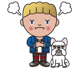 HARRY and NOOY (A Boy and His Dog) sticker #8739135