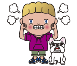 HARRY and NOOY (A Boy and His Dog) sticker #8739137