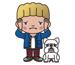 HARRY and NOOY (A Boy and His Dog) sticker #8739139