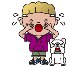 HARRY and NOOY (A Boy and His Dog) sticker #8739141