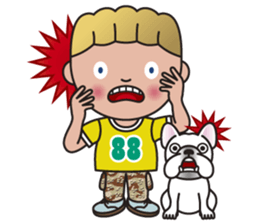 HARRY and NOOY (A Boy and His Dog) sticker #8739142