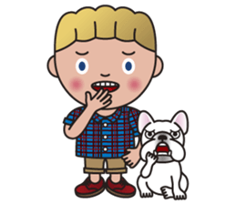 HARRY and NOOY (A Boy and His Dog) sticker #8739144