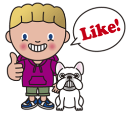 HARRY and NOOY (A Boy and His Dog) sticker #8739152