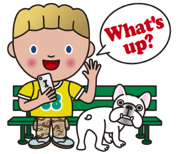 HARRY and NOOY (A Boy and His Dog) sticker #8739154