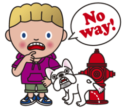 HARRY and NOOY (A Boy and His Dog) sticker #8739156