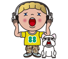 HARRY and NOOY (A Boy and His Dog) sticker #8739158