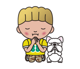 HARRY and NOOY (A Boy and His Dog) sticker #8739159