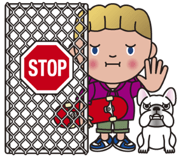 HARRY and NOOY (A Boy and His Dog) sticker #8739160