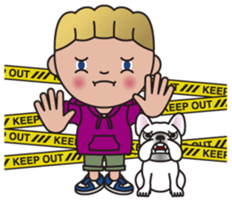 HARRY and NOOY (A Boy and His Dog) sticker #8739161