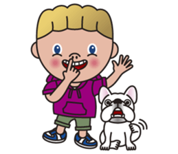 HARRY and NOOY (A Boy and His Dog) sticker #8739169