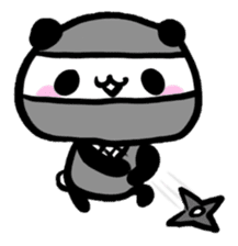 Brush panda part2 sticker #8739614