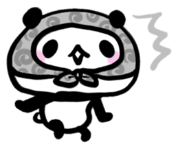 Brush panda part2 sticker #8739620