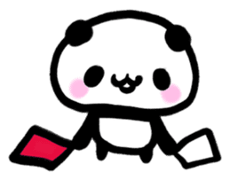 Brush panda part2 sticker #8739622