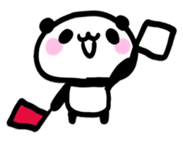 Brush panda part2 sticker #8739624