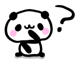 Brush panda part2 sticker #8739630