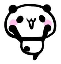 Brush panda part2 sticker #8739631