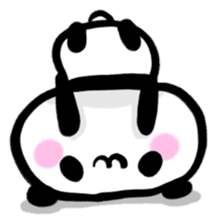 Brush panda part2 sticker #8739636