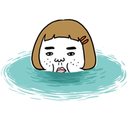 Ugly but charming woman3 sticker #8739781