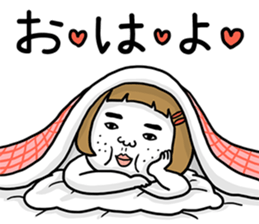 Ugly but charming woman3 sticker #8739793